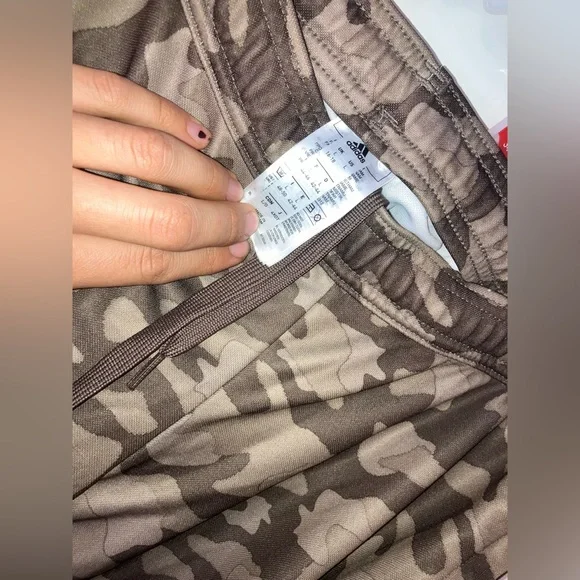 Like New Adidas Camouflage Joggers Slim Fit Soccer Pants - Picture 4 of 5